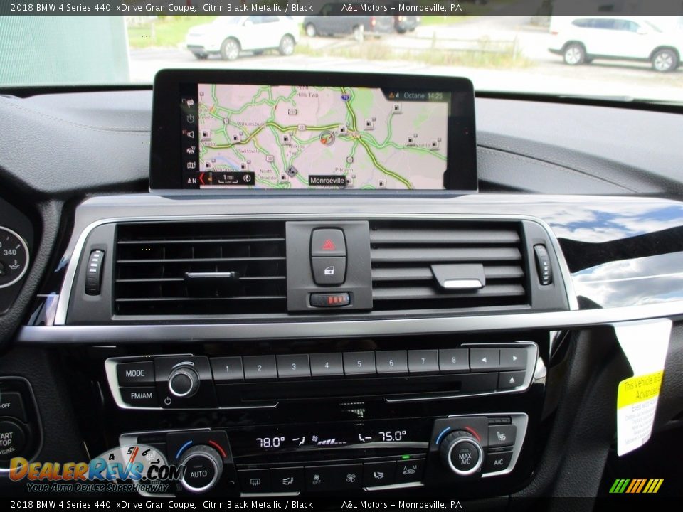 Controls of 2018 BMW 4 Series 440i xDrive Gran Coupe Photo #14