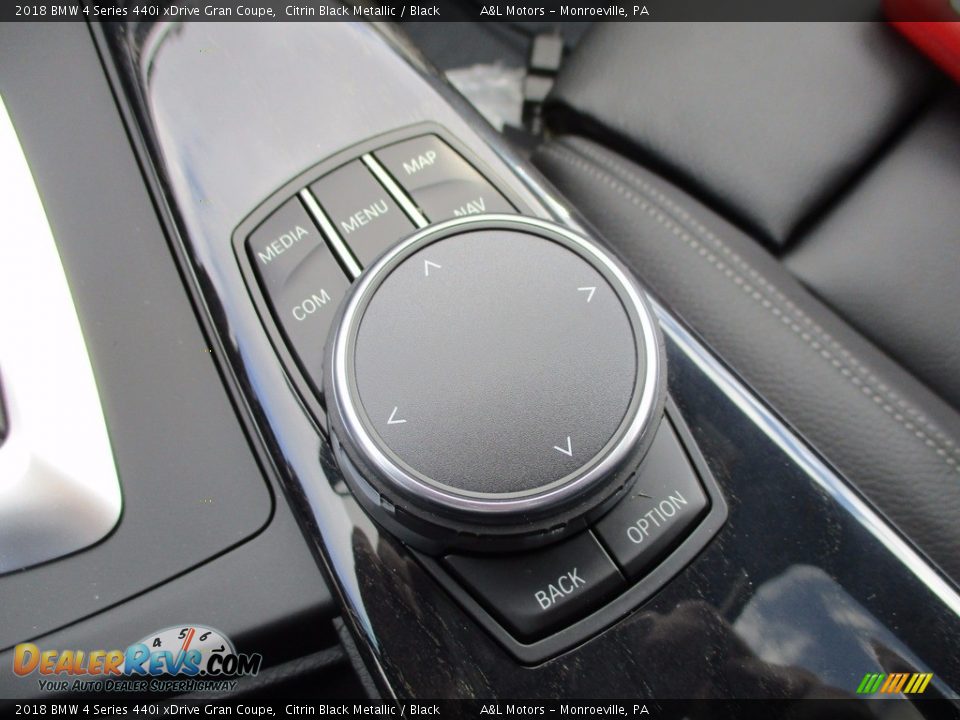 2018 BMW 4 Series 440i xDrive Gran Coupe Citrin Black Metallic / Black Photo #18