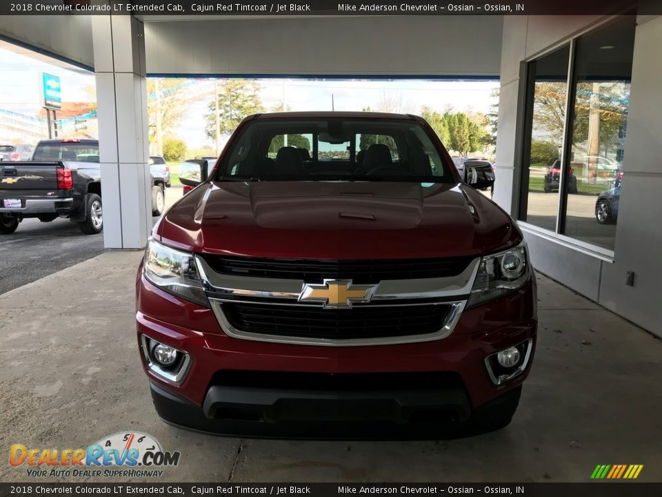 2018 Chevrolet Colorado LT Extended Cab Cajun Red Tintcoat / Jet Black Photo #1