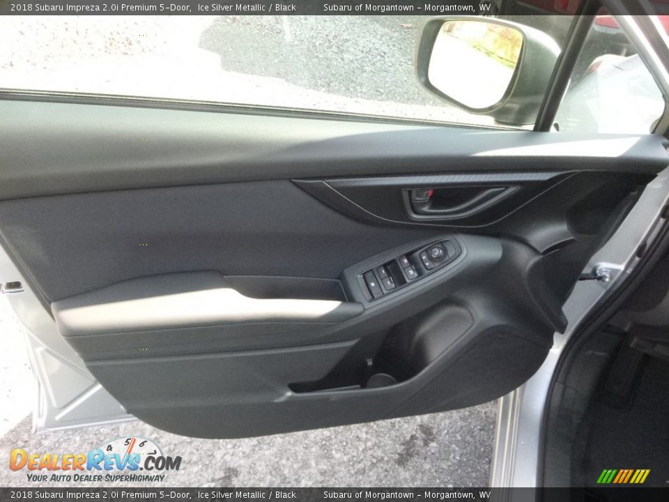 2018 Subaru Impreza 2.0i Premium 5-Door Ice Silver Metallic / Black Photo #14