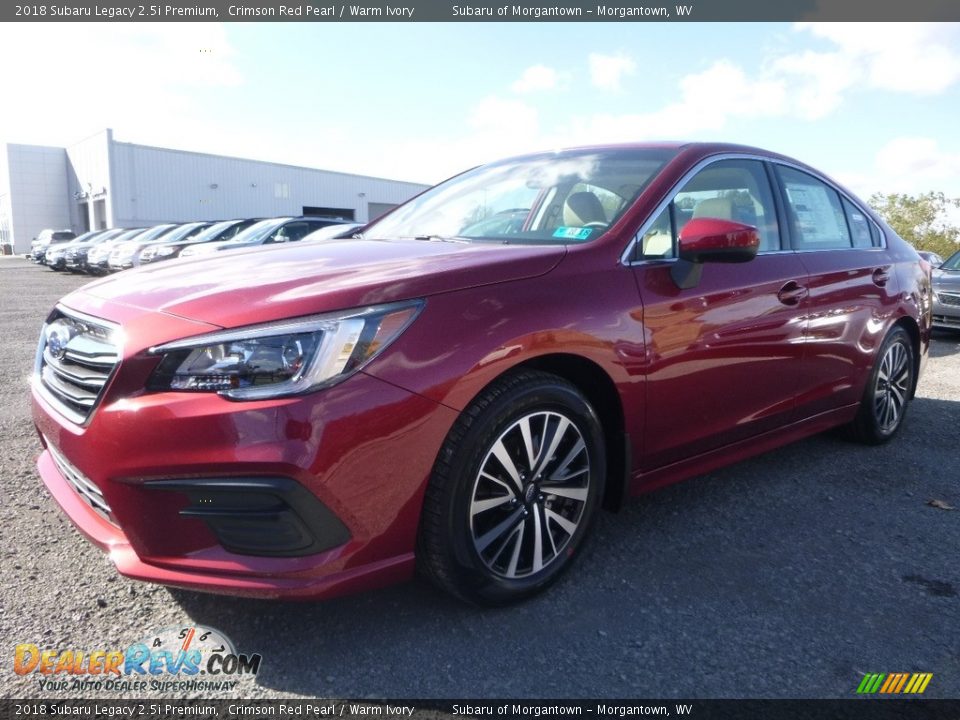 2018 Subaru Legacy 2.5i Premium Crimson Red Pearl / Warm Ivory Photo #8