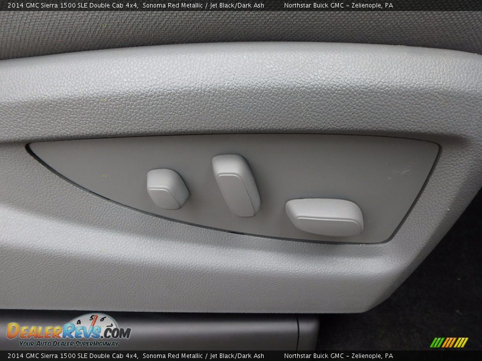 2014 GMC Sierra 1500 SLE Double Cab 4x4 Sonoma Red Metallic / Jet Black/Dark Ash Photo #9