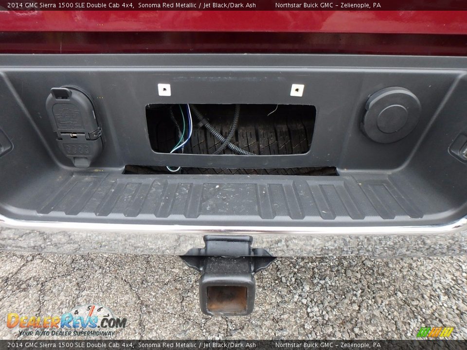 2014 GMC Sierra 1500 SLE Double Cab 4x4 Sonoma Red Metallic / Jet Black/Dark Ash Photo #13