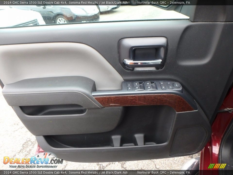 2014 GMC Sierra 1500 SLE Double Cab 4x4 Sonoma Red Metallic / Jet Black/Dark Ash Photo #20