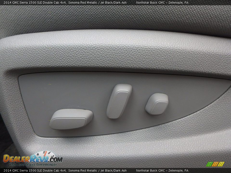 2014 GMC Sierra 1500 SLE Double Cab 4x4 Sonoma Red Metallic / Jet Black/Dark Ash Photo #21