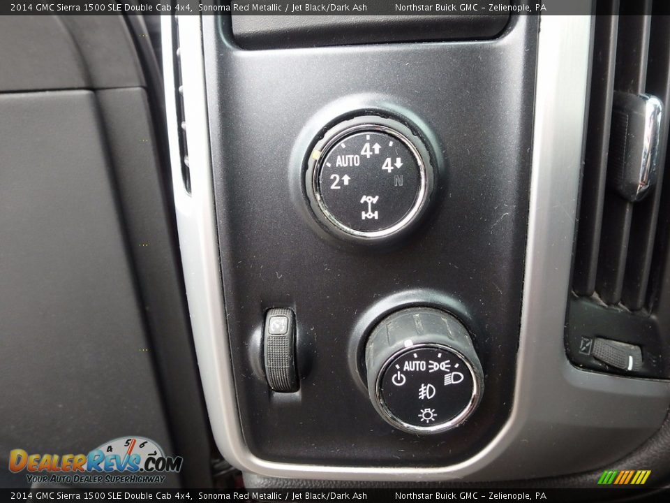 2014 GMC Sierra 1500 SLE Double Cab 4x4 Sonoma Red Metallic / Jet Black/Dark Ash Photo #23