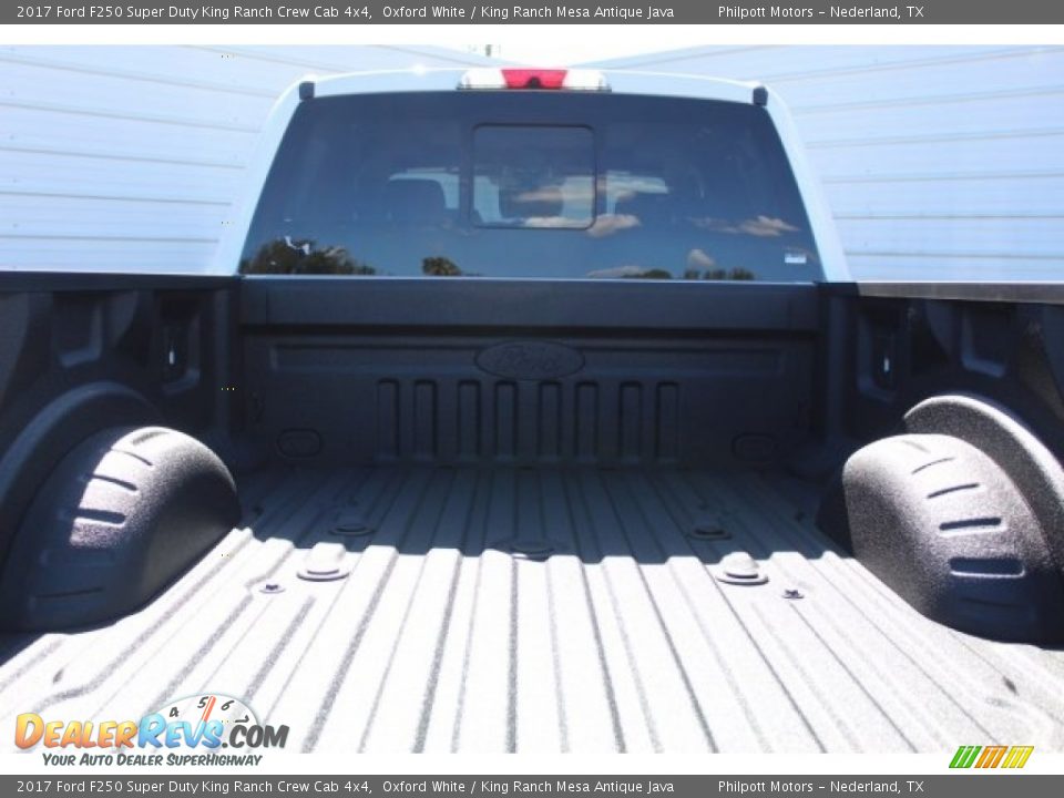 2017 Ford F250 Super Duty King Ranch Crew Cab 4x4 Oxford White / King Ranch Mesa Antique Java Photo #24