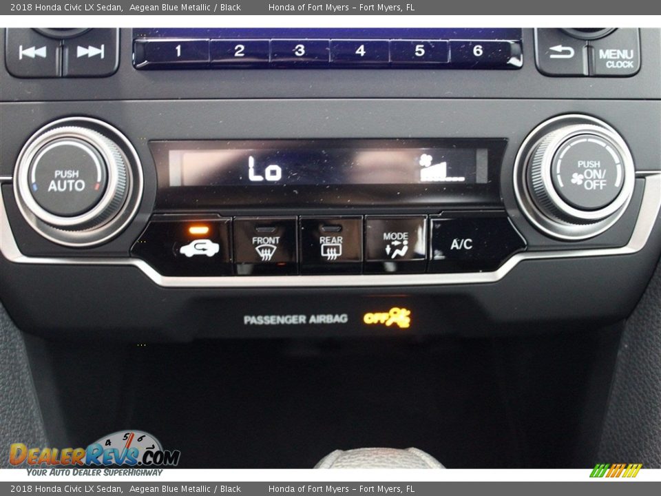 Controls of 2018 Honda Civic LX Sedan Photo #17