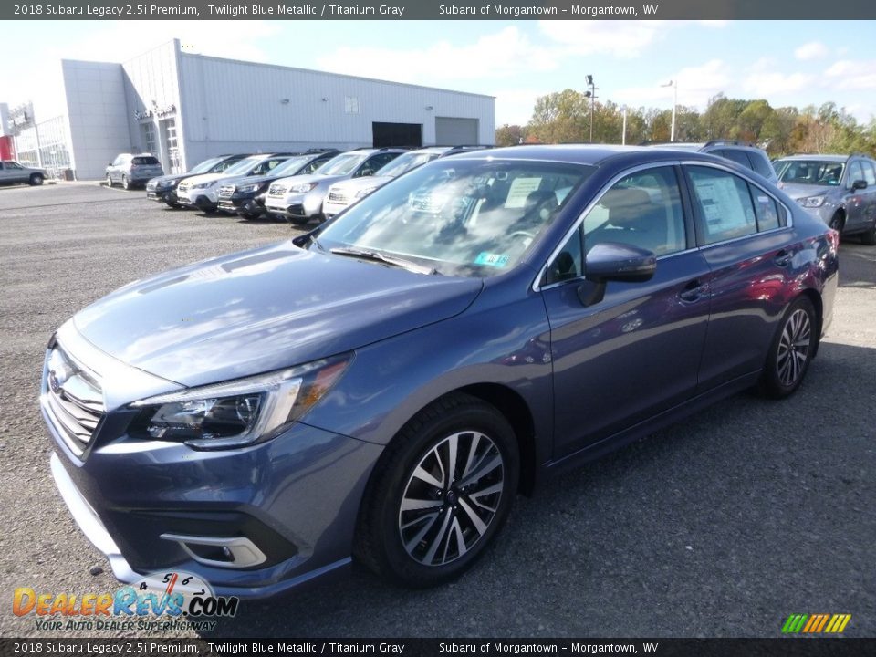 2018 Subaru Legacy 2.5i Premium Twilight Blue Metallic / Titanium Gray Photo #8