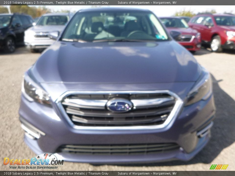 2018 Subaru Legacy 2.5i Premium Twilight Blue Metallic / Titanium Gray Photo #9