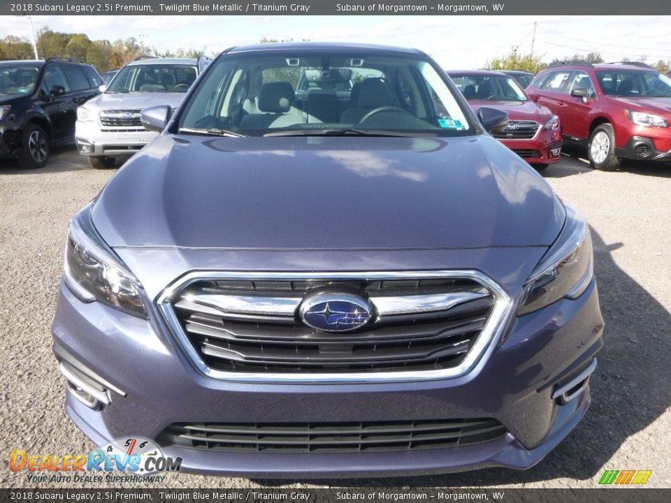 2018 Subaru Legacy 2.5i Premium Twilight Blue Metallic / Titanium Gray Photo #10