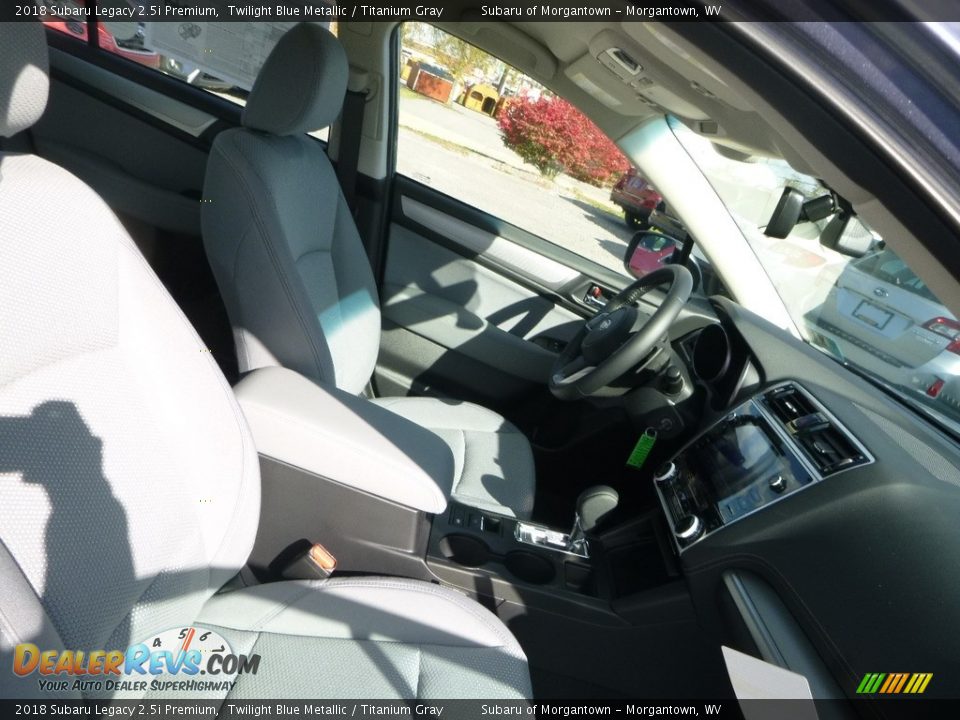2018 Subaru Legacy 2.5i Premium Twilight Blue Metallic / Titanium Gray Photo #11