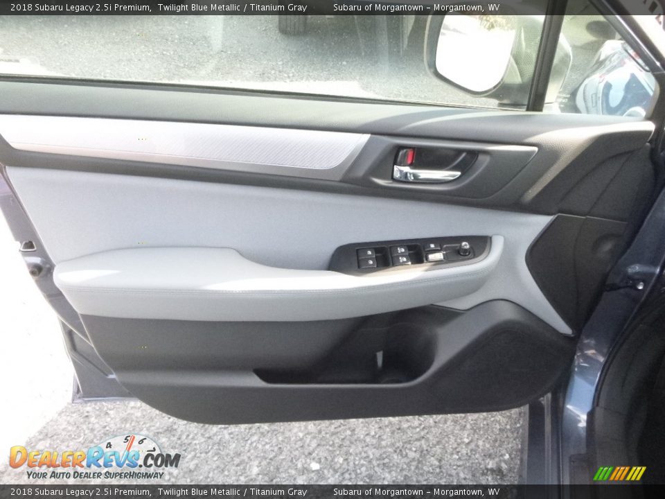2018 Subaru Legacy 2.5i Premium Twilight Blue Metallic / Titanium Gray Photo #14