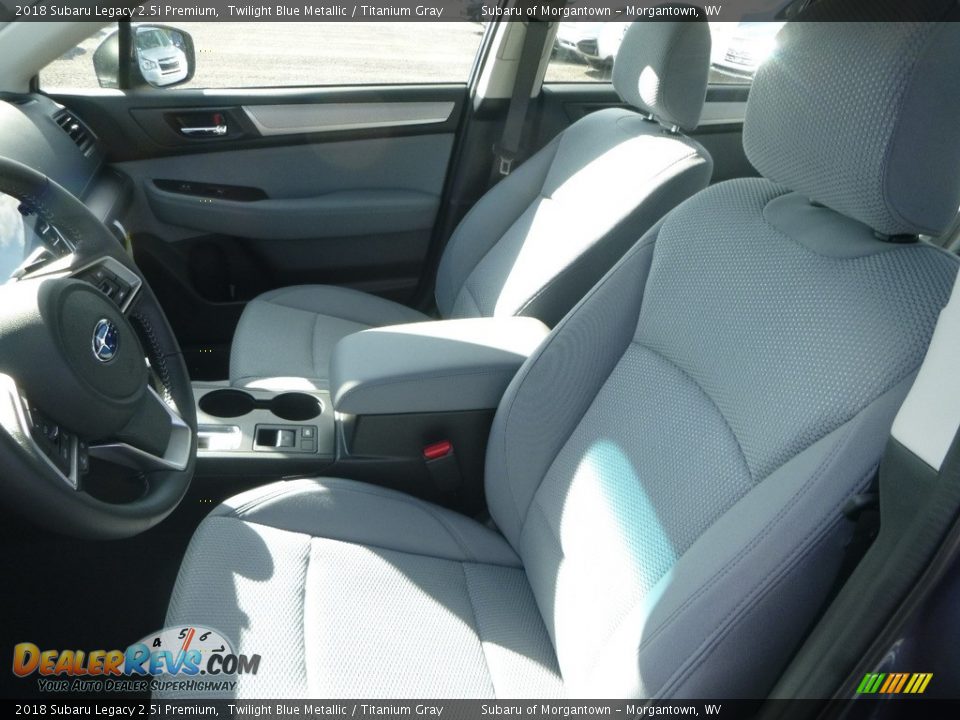 2018 Subaru Legacy 2.5i Premium Twilight Blue Metallic / Titanium Gray Photo #15
