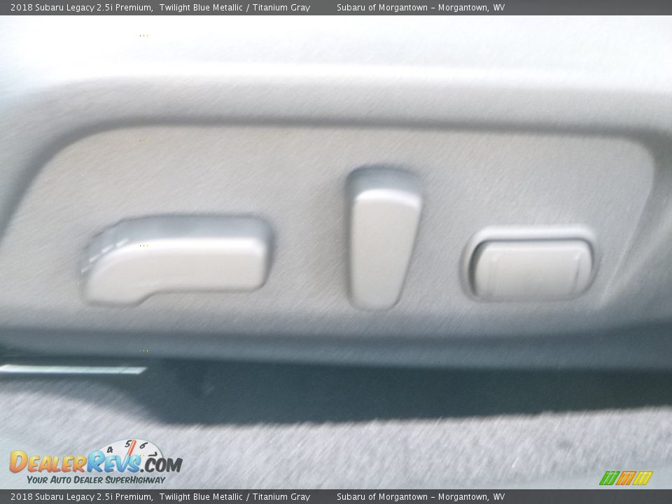 2018 Subaru Legacy 2.5i Premium Twilight Blue Metallic / Titanium Gray Photo #17