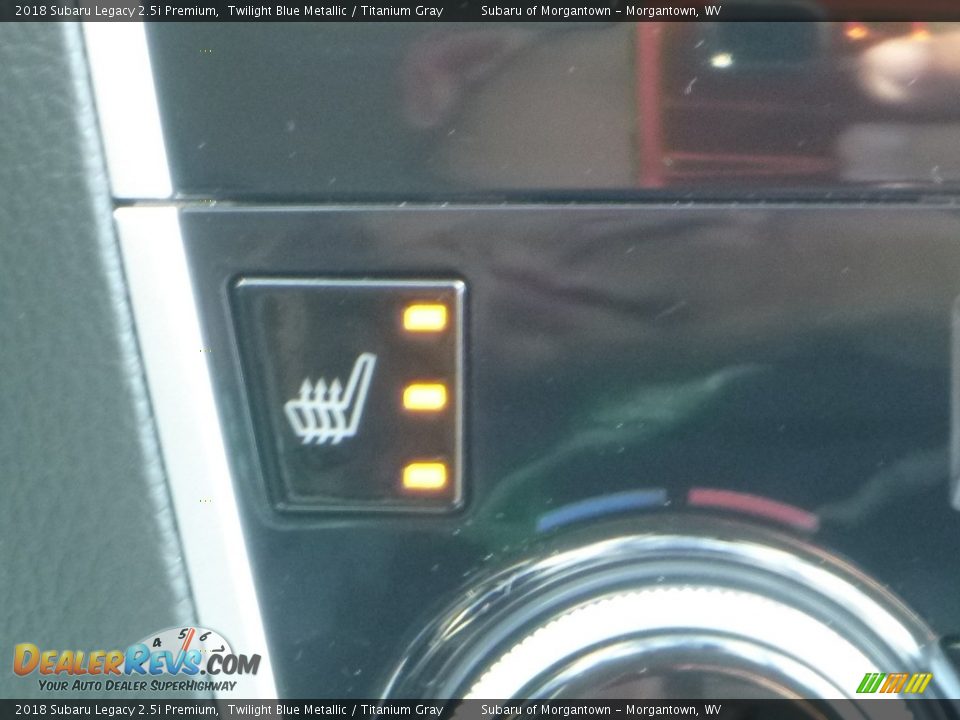 2018 Subaru Legacy 2.5i Premium Twilight Blue Metallic / Titanium Gray Photo #20