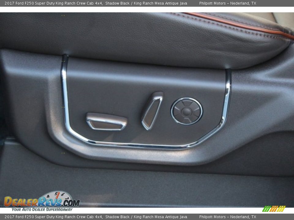 2017 Ford F250 Super Duty King Ranch Crew Cab 4x4 Shadow Black / King Ranch Mesa Antique Java Photo #15