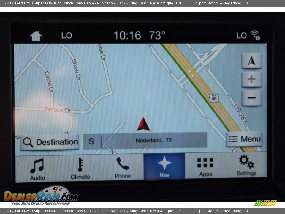 2017 Ford F250 Super Duty King Ranch Crew Cab 4x4 Shadow Black / King Ranch Mesa Antique Java Photo #17