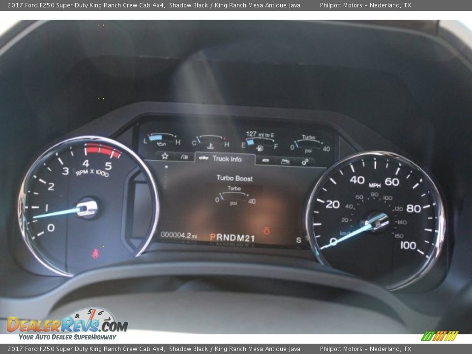 2017 Ford F250 Super Duty King Ranch Crew Cab 4x4 Shadow Black / King Ranch Mesa Antique Java Photo #19