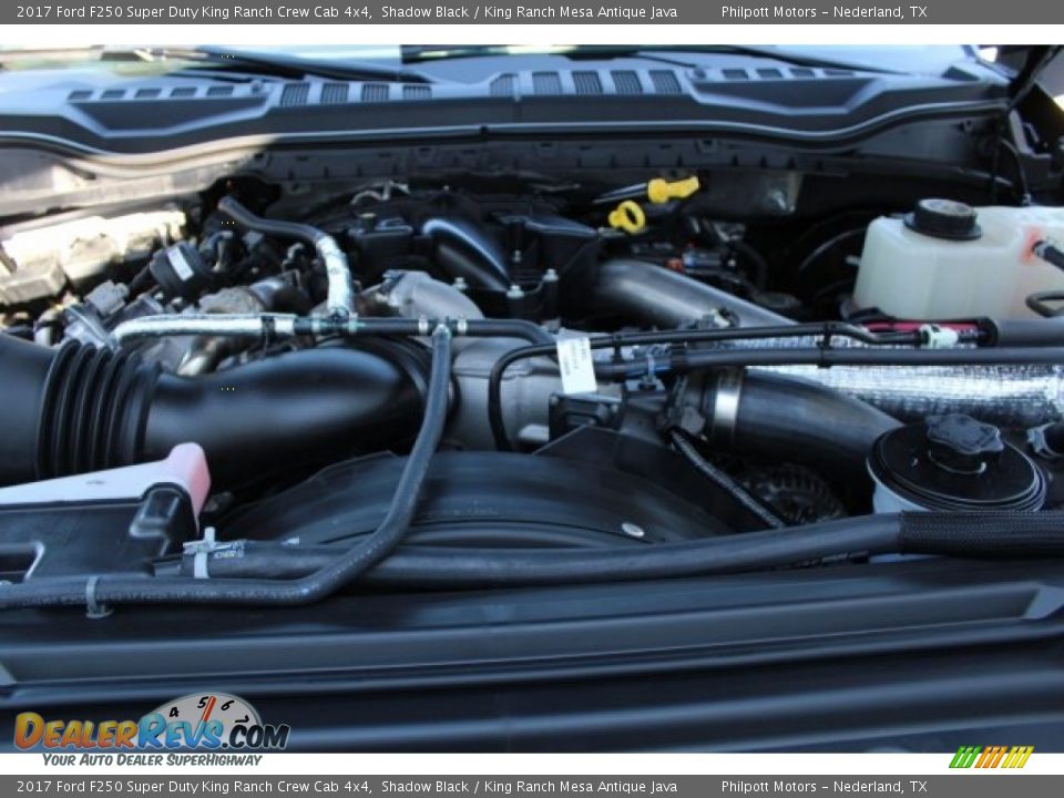 2017 Ford F250 Super Duty King Ranch Crew Cab 4x4 Shadow Black / King Ranch Mesa Antique Java Photo #28