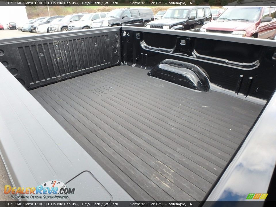 2015 GMC Sierra 1500 SLE Double Cab 4x4 Onyx Black / Jet Black Photo #9