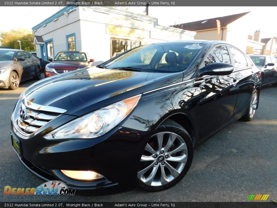 2012 Hyundai Sonata Limited 2.0T Midnight Black / Black Photo #1