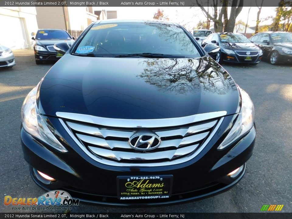 2012 Hyundai Sonata Limited 2.0T Midnight Black / Black Photo #2