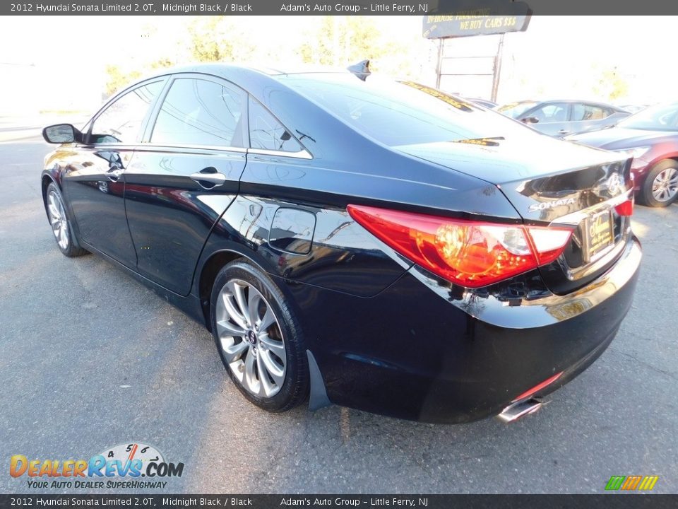 2012 Hyundai Sonata Limited 2.0T Midnight Black / Black Photo #7