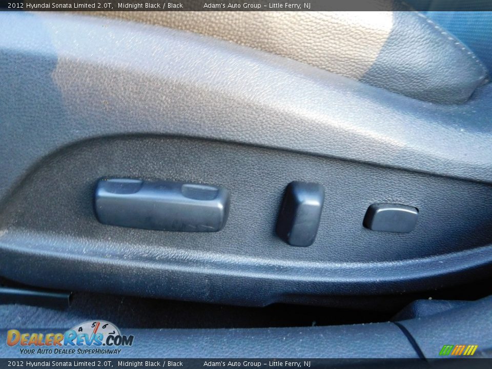 2012 Hyundai Sonata Limited 2.0T Midnight Black / Black Photo #13