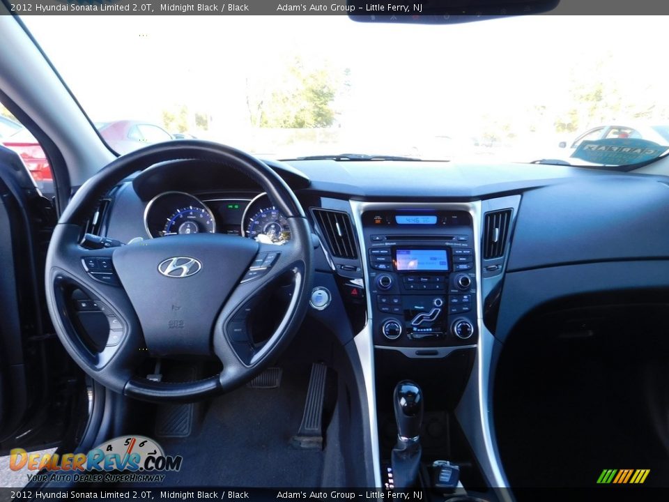 2012 Hyundai Sonata Limited 2.0T Midnight Black / Black Photo #14