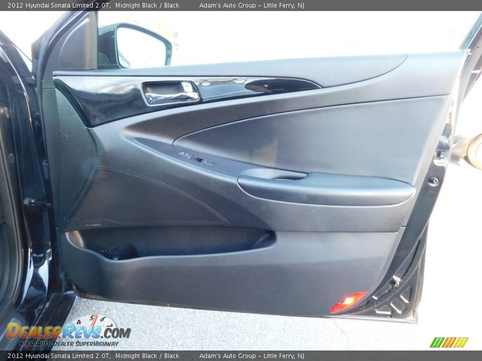 2012 Hyundai Sonata Limited 2.0T Midnight Black / Black Photo #22