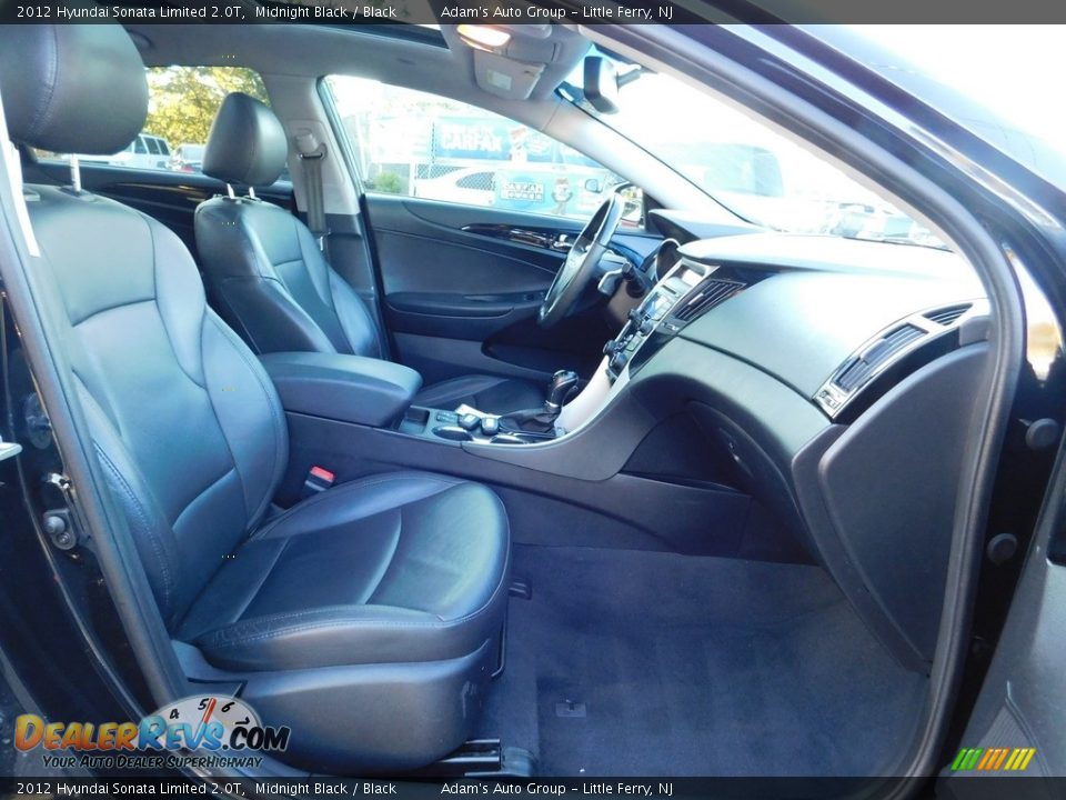 2012 Hyundai Sonata Limited 2.0T Midnight Black / Black Photo #23
