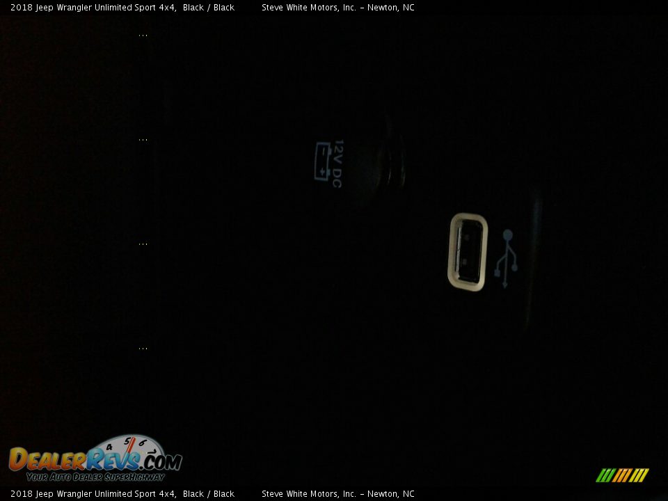 2018 Jeep Wrangler Unlimited Sport 4x4 Black / Black Photo #22
