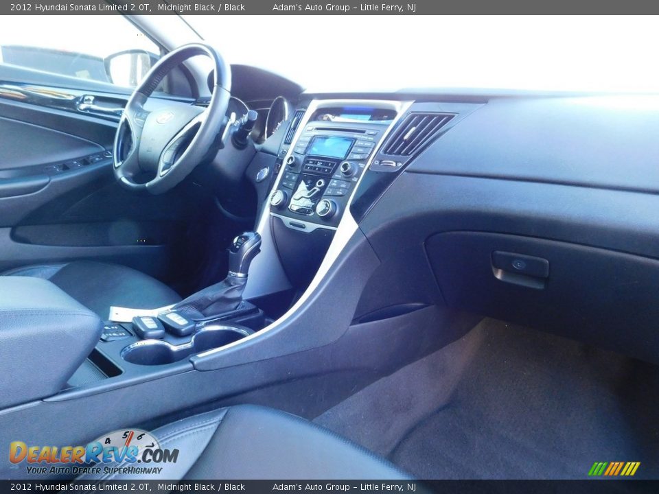 2012 Hyundai Sonata Limited 2.0T Midnight Black / Black Photo #25
