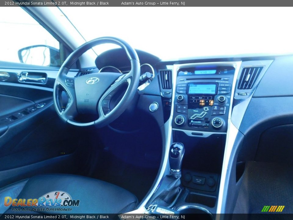 2012 Hyundai Sonata Limited 2.0T Midnight Black / Black Photo #26