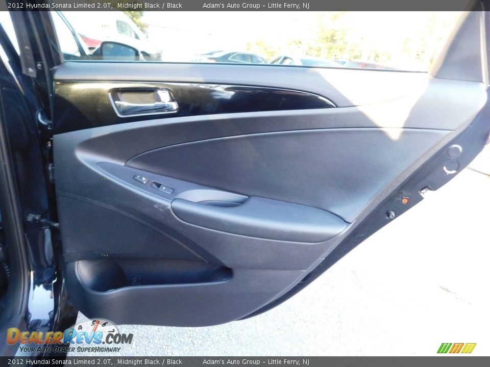 2012 Hyundai Sonata Limited 2.0T Midnight Black / Black Photo #27