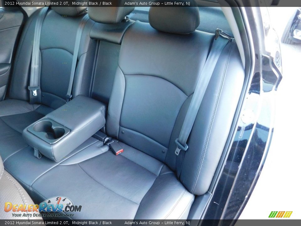 2012 Hyundai Sonata Limited 2.0T Midnight Black / Black Photo #31