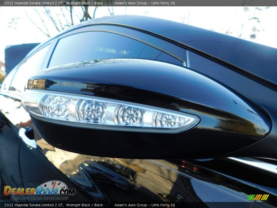 2012 Hyundai Sonata Limited 2.0T Midnight Black / Black Photo #33