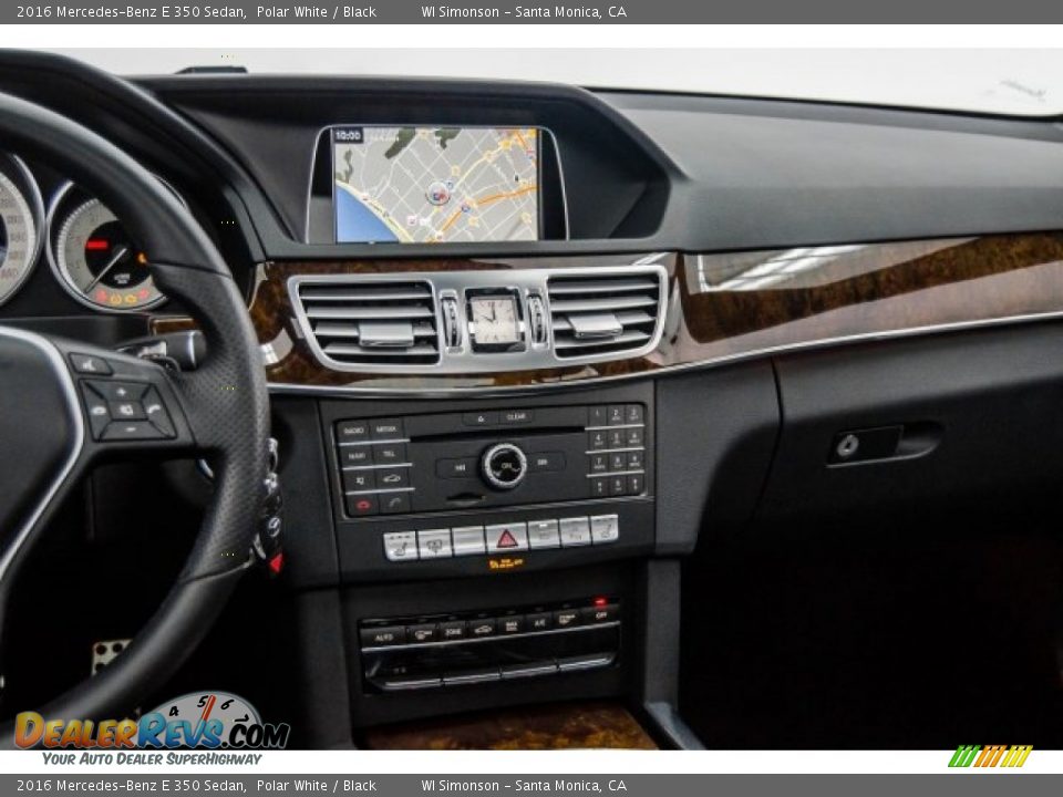 2016 Mercedes-Benz E 350 Sedan Polar White / Black Photo #5