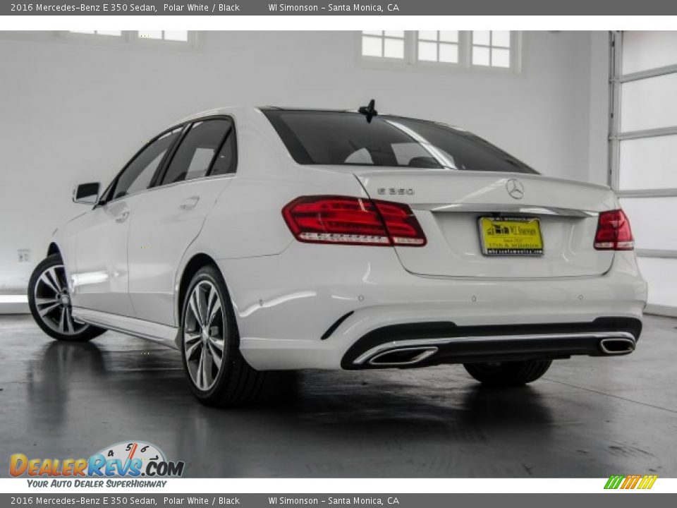2016 Mercedes-Benz E 350 Sedan Polar White / Black Photo #10