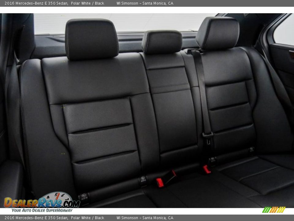 2016 Mercedes-Benz E 350 Sedan Polar White / Black Photo #13