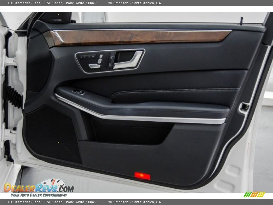 2016 Mercedes-Benz E 350 Sedan Polar White / Black Photo #26