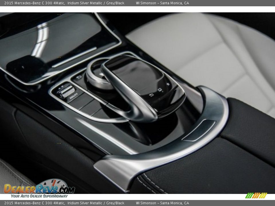 2015 Mercedes-Benz C 300 4Matic Iridium Silver Metallic / Grey/Black Photo #20