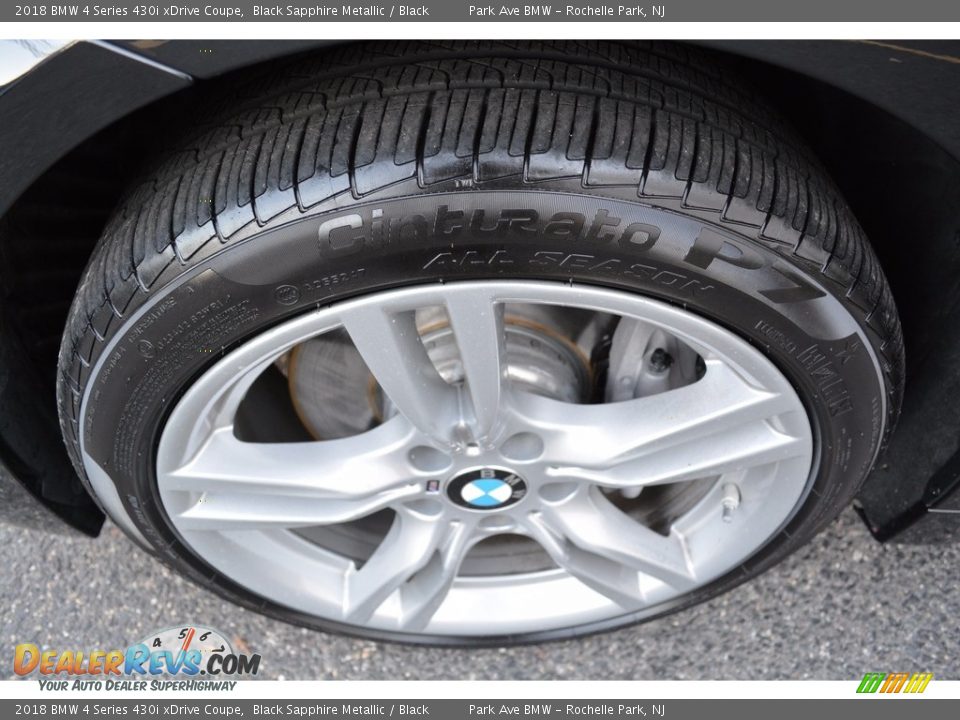 2018 BMW 4 Series 430i xDrive Coupe Black Sapphire Metallic / Black Photo #32