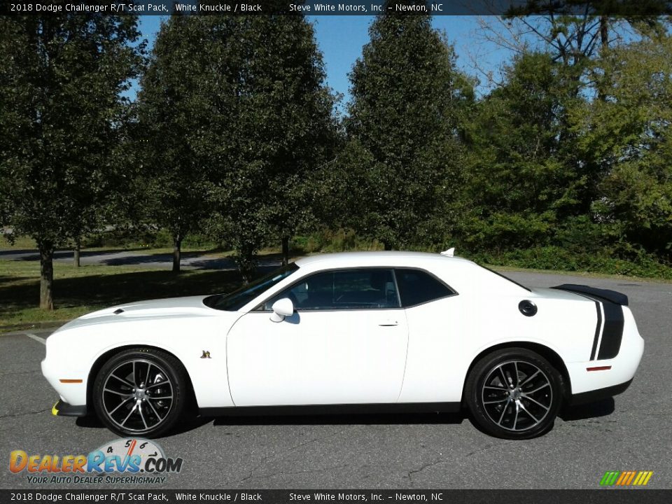 2018 Dodge Challenger R/T Scat Pack White Knuckle / Black Photo #1