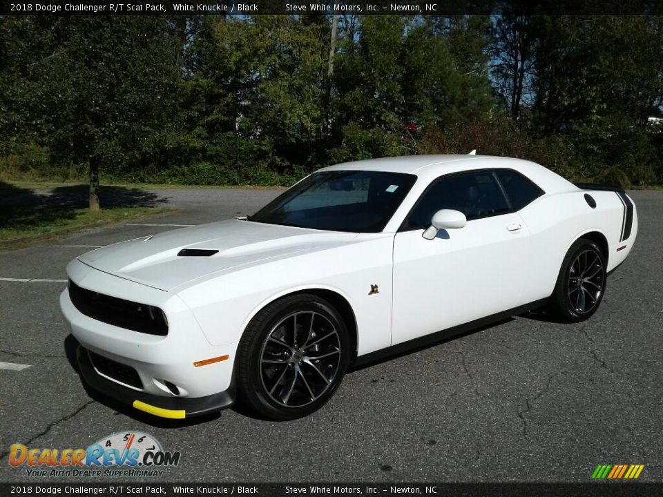 2018 Dodge Challenger R/T Scat Pack White Knuckle / Black Photo #2