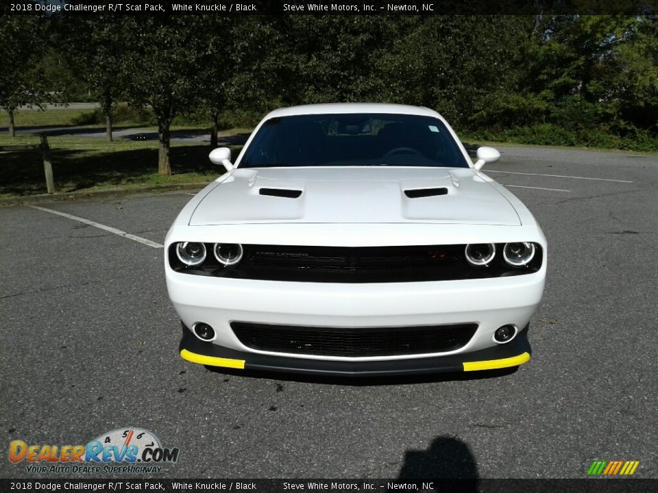 2018 Dodge Challenger R/T Scat Pack White Knuckle / Black Photo #3