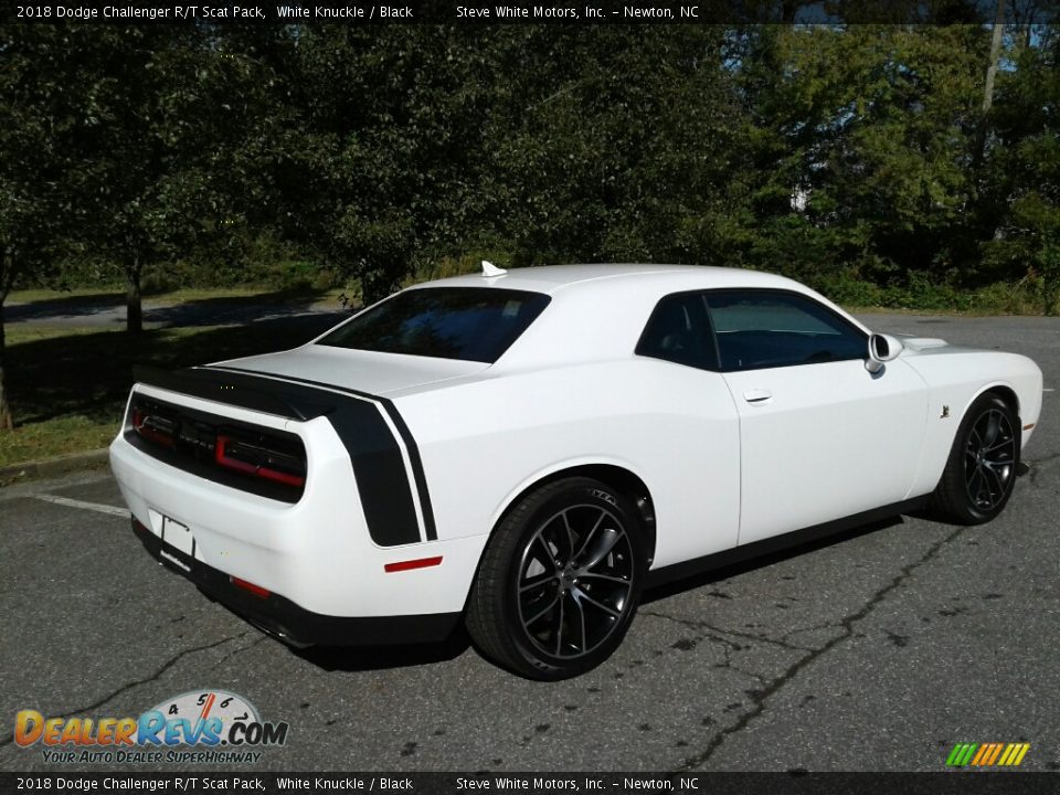 2018 Dodge Challenger R/T Scat Pack White Knuckle / Black Photo #6