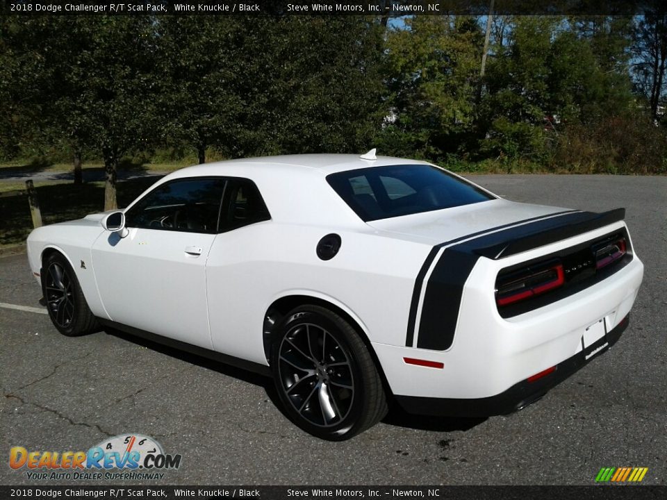 2018 Dodge Challenger R/T Scat Pack White Knuckle / Black Photo #7