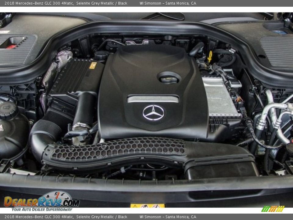 2018 Mercedes-Benz GLC 300 4Matic 2.0 Liter Turbocharged DOHC 16-Valve VVT 4 Cylinder Engine Photo #8